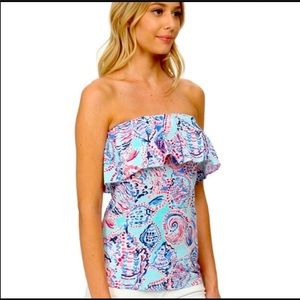 Iilly Pulitzer tube top